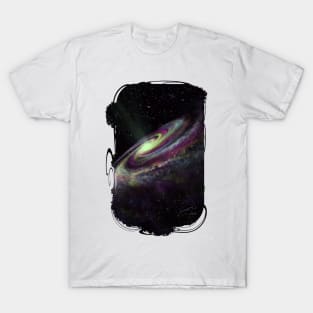 Unicorn Head Galaxy T-Shirt